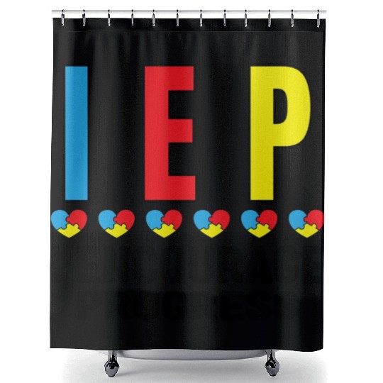 Special Education Autism Teacher Shower Curtains