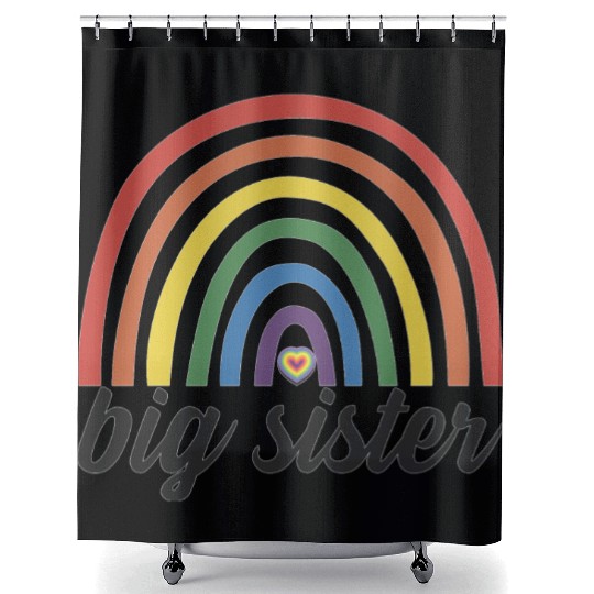 Toddler Big Sister Shower Curtains