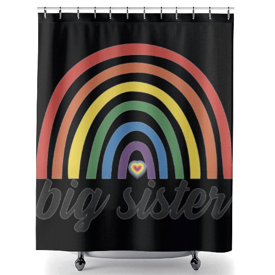 Toddler Big Sister Shower Curtains
