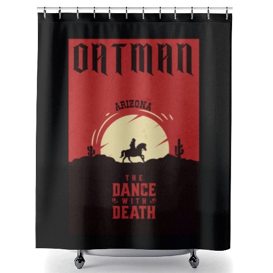Oatman Arizonna wild west town Shower Curtains