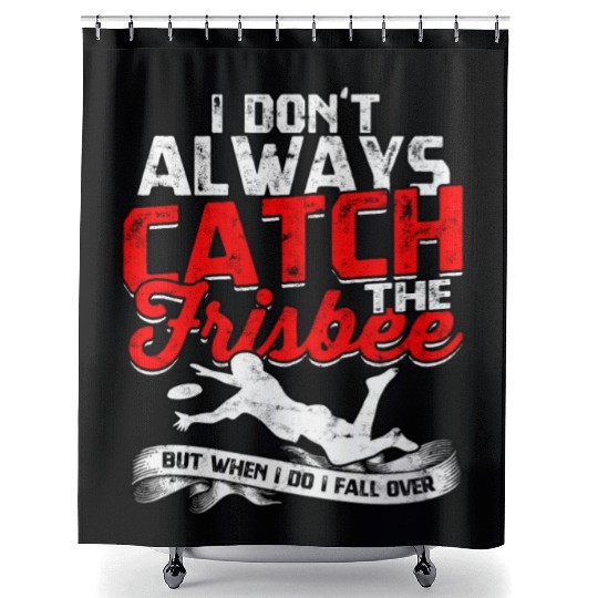 Ultimate Frisbee Importanter Disc Golf Ultimate Shower Curtains