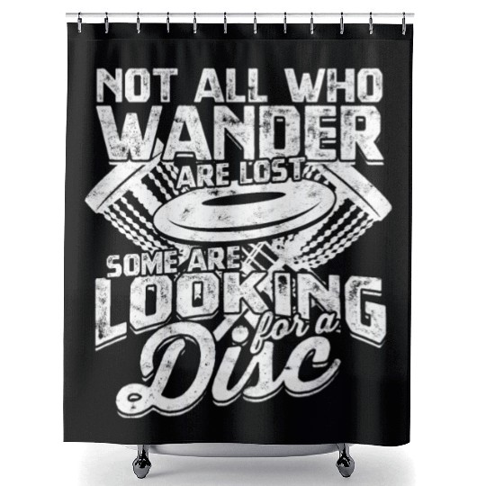 Ultimate Frisbee Importanter Disc Golf Ultimate Shower Curtains