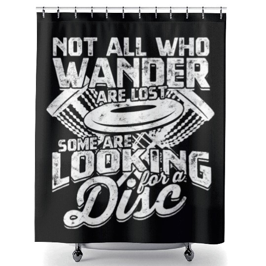 Ultimate Frisbee Importanter Disc Golf Ultimate Shower Curtains