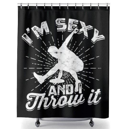 Ultimate Frisbee Importanter Disc Golf Ultimate Shower Curtains