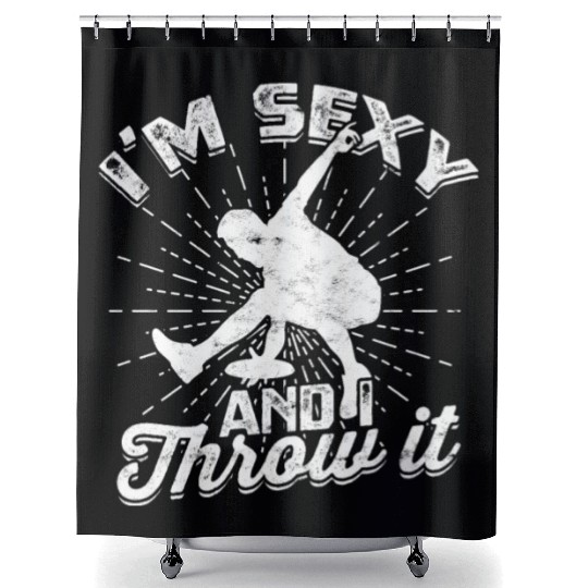 Ultimate Frisbee Importanter Disc Golf Ultimate Shower Curtains