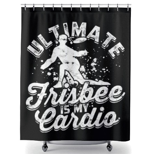 Ultimate Frisbee Importanter Disc Golf Ultimate Shower Curtains