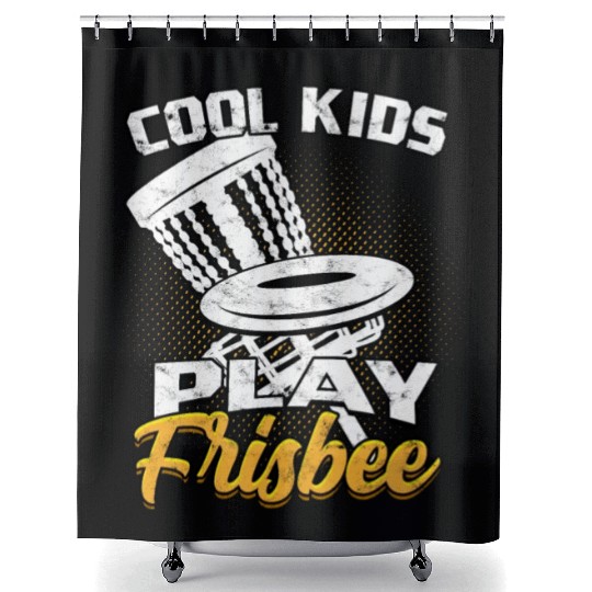 Ultimate Frisbee Importanter Disc Golf Ultimate Shower Curtains