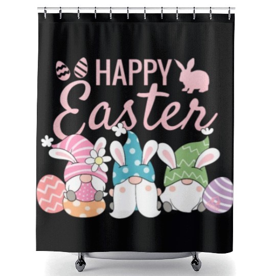 Easter Eggs Friends Shower Curtains
