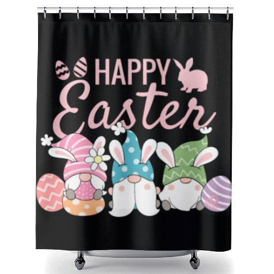 Easter Eggs Friends Shower Curtains