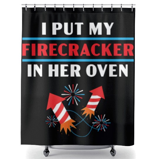 Patriotic America USA Flag 4th Of July American Shower Curtains