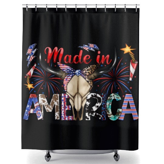 Made İn America Shower Curtains