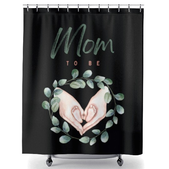 Mom To Be Shower Curtains
