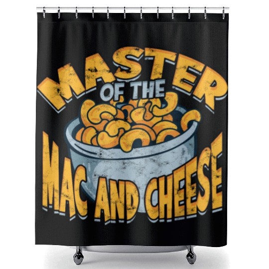 Mac N' Cheese Taster Pasta Food Macaroni Shower Curtains