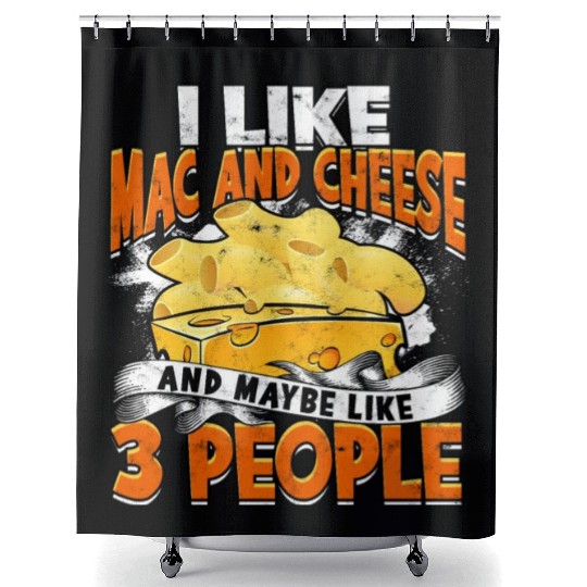 Mac N' Cheese Taster Pasta Food Macaroni Shower Curtains