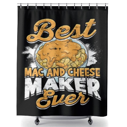 Mac N' Cheese Taster Pasta Food Macaroni Shower Curtains