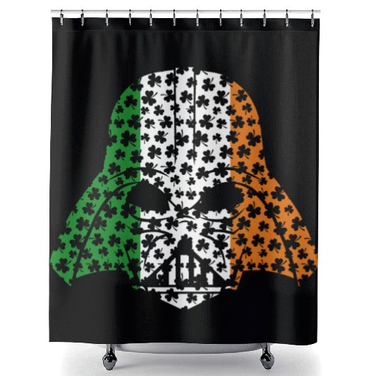 Darth Vader Saint Patricks Day Shower Curtains