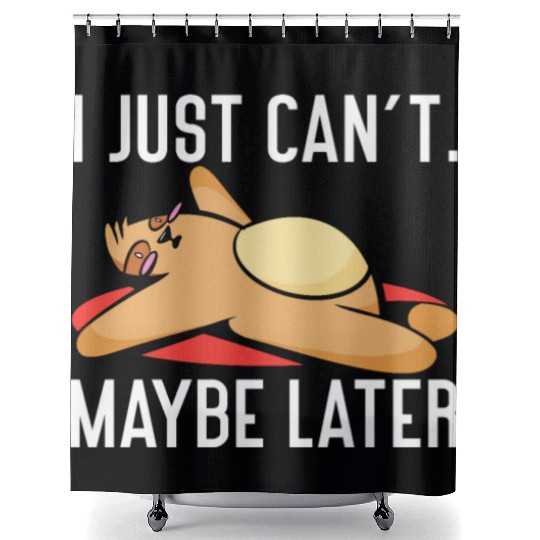 Procrastinating Life Quotes Procrastinator Shower Curtains