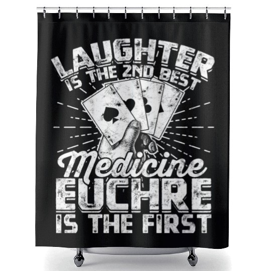 Card Game Games Playing Card Poker Euchre Shower Curtains