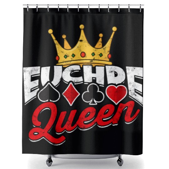 Card Game Games Playing Card Poker Euchre Shower Curtains
