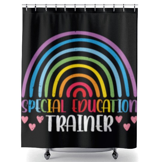 Special Education Trainer Teacher Awareness Sped Shower Curtains