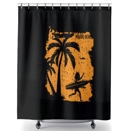 California Malibu Shower Curtains