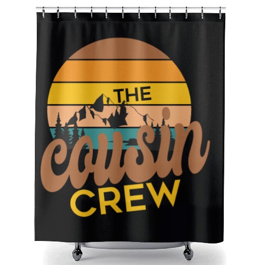 Cousin crew Shower Curtains