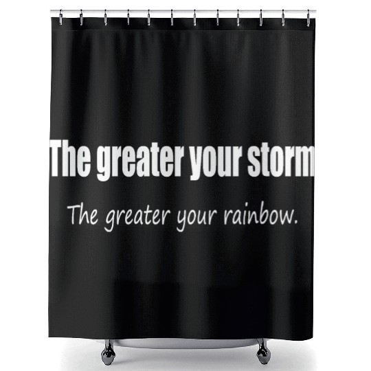 Life quotes Shower Curtains