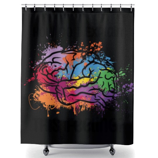 Psychology Psychologist Psychiatry Humor Shower Curtains