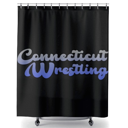 Connecticut Wrestling Shower Curtains