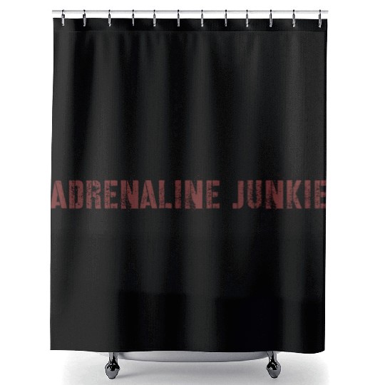 Adrenaline Junkie ken block Shower Curtains