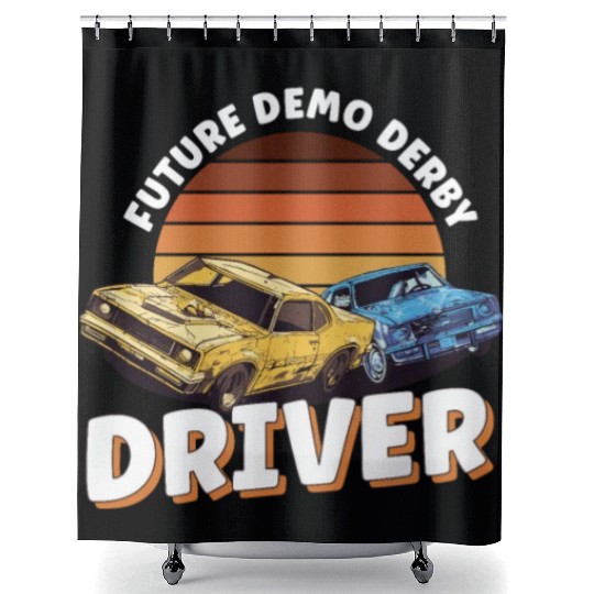 Demo Derby Demolition Derby Demolition Derby Lover Shower Curtains