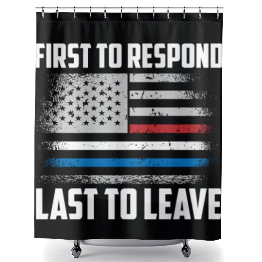 Dispatcher Us Flag Shower Curtains