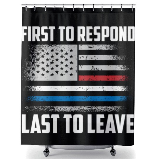 Dispatcher Us Flag Shower Curtains