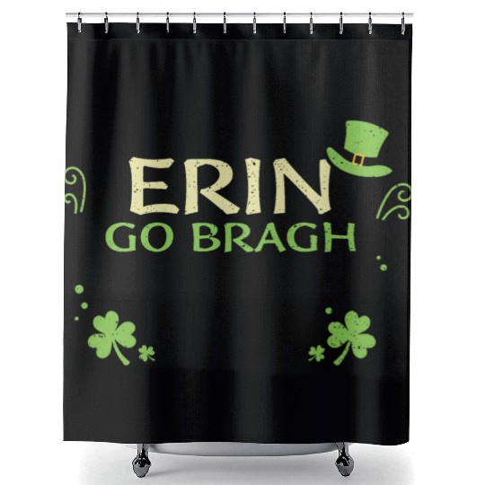 Erin go bragh - St. Patrick's Day Shower Curtains
