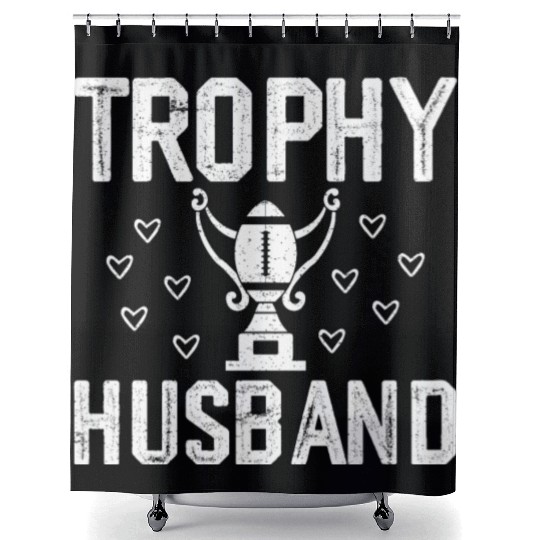 Trophy Husband Shower Curtains Funny Shower Curtains