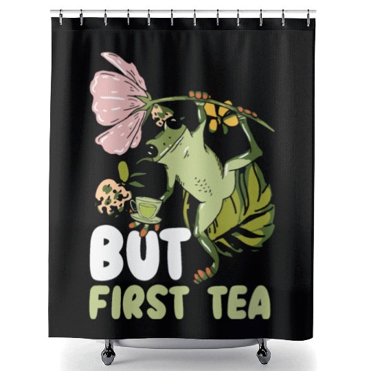 Cottagecore Mushroom Aesthetic Nature Conservation Shower Curtains