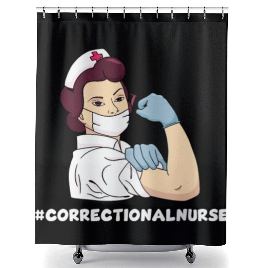 Great Correctional Nurse Prison Nurse Shower Curtains