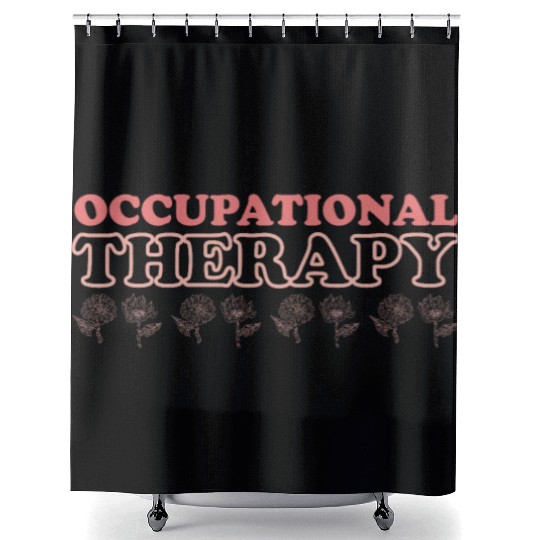 Cute Occupational Therapy Apparel Shower Curtains
