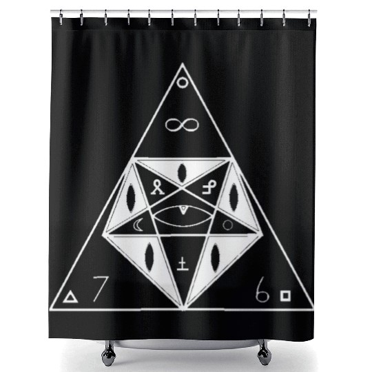 Infernal Seal Shower Curtains