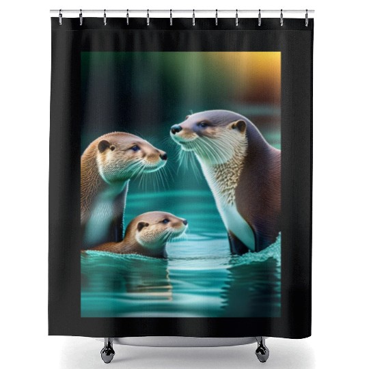 "Ducks in the Pond" Shower Curtains