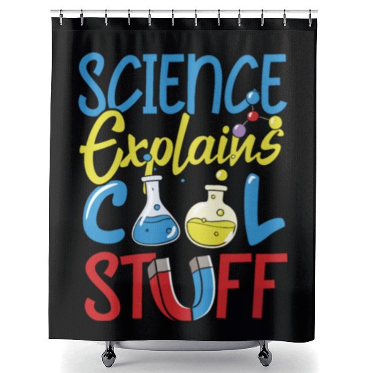 Science Philosophy Cool Stuff Shower Curtains