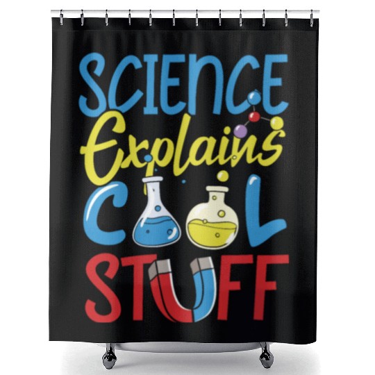 Science Philosophy Cool Stuff Shower Curtains