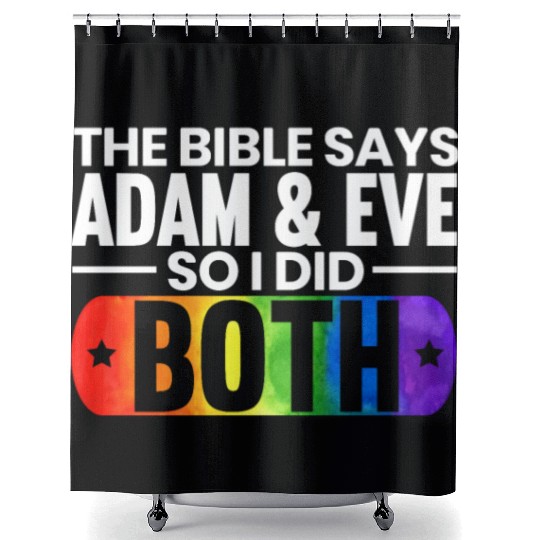 Gay Rights Rainbow Pride Month LGBTQ Gay Pride Shower Curtains