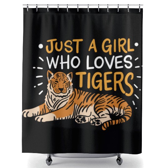 Tiger Tiger Lover Zookeeper Shower Curtains