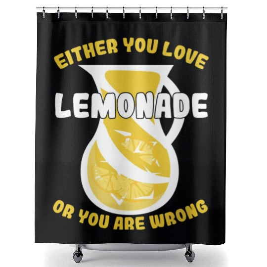 Lemonade Lover Lemonade Stand Shower Curtains