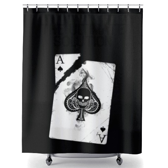 playing card - The ultimate solution Shower Curtains