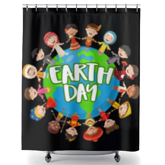Earth Day 2023 Shower Curtains