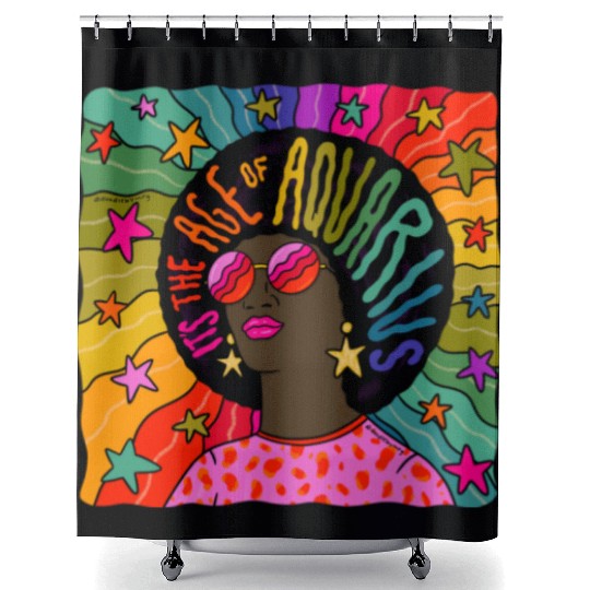 Age of Aquarius Shower Curtains