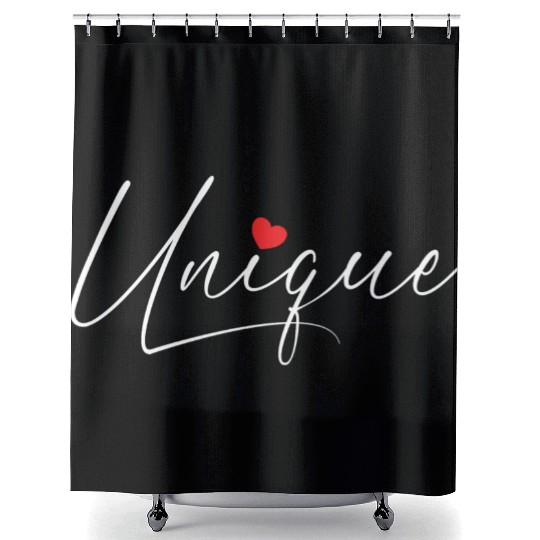Unique Girl Or Boy Soulmate S Cute Valentines Shower Curtains