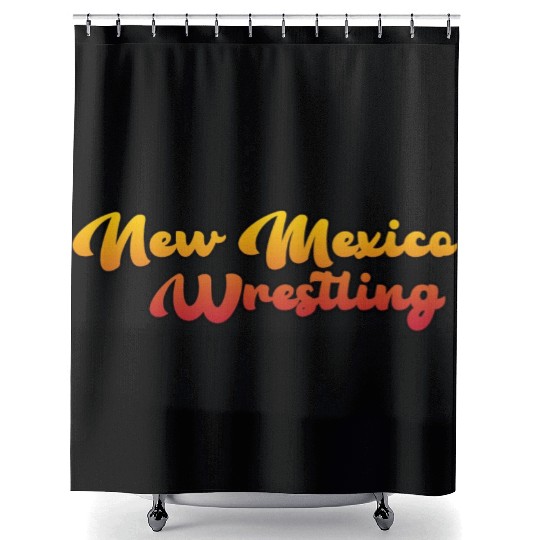 New Mexico Wrestling Shower Curtains